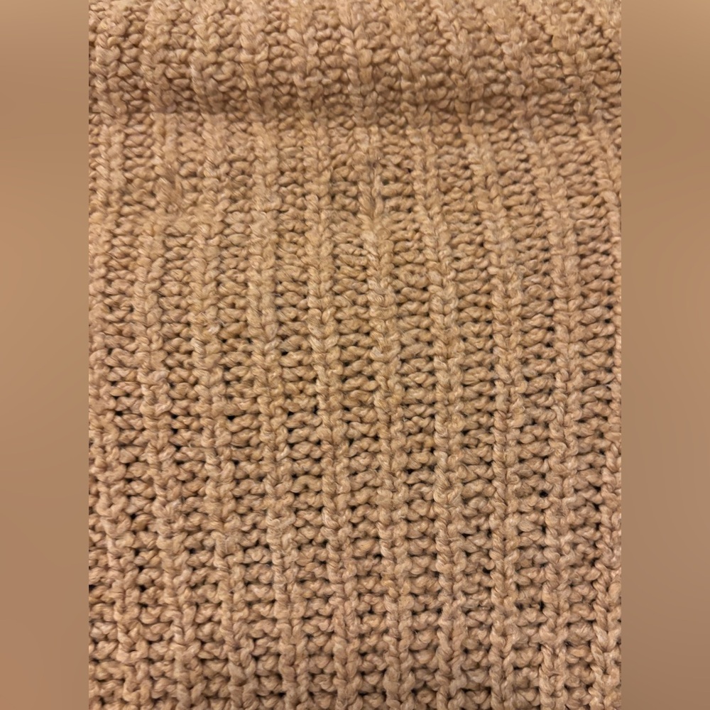 Rachel Zoe Oversized Mock Neck Chunky Knit Sweater - Picture 11 of 13